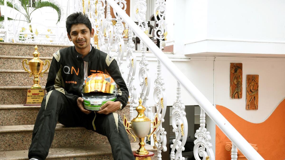 Chennai’s own para-athlete Chetan Korada ‘at home in a racing car’ ahead of Formula 4 Indian Championship debut